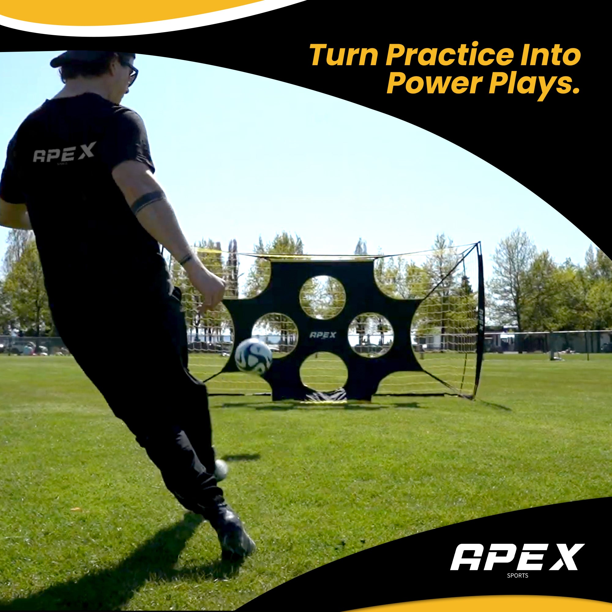 Apex Sports 12x6' Soccer Net