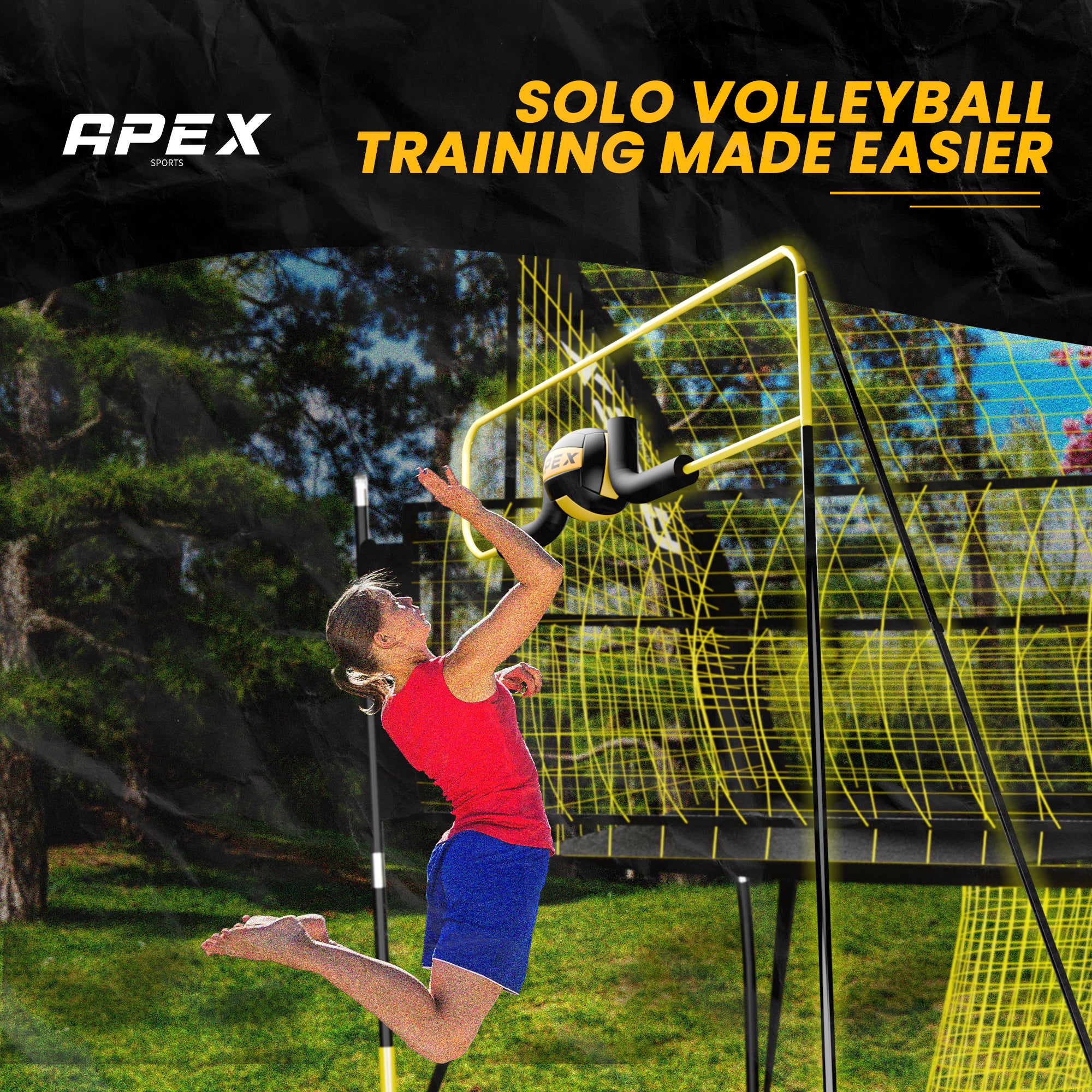 Apex Sports Volleyball Spike Trainer